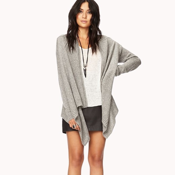 cascading cardigan